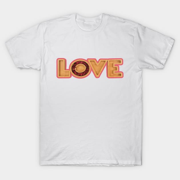 Love T-Shirt by DZCHIBA